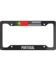Portugal USA Law Enforcement Flag Car License Plate Frame
