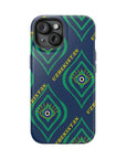 Green Evil Eye UZB Protection MagSafe Tough Cases