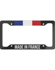 Made in France Flag Car License Plate Frame