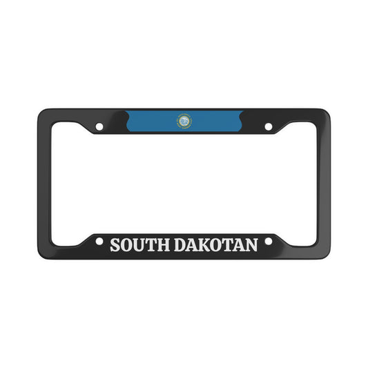 South Dakotan, South Dakota State, USA License Plate Frame