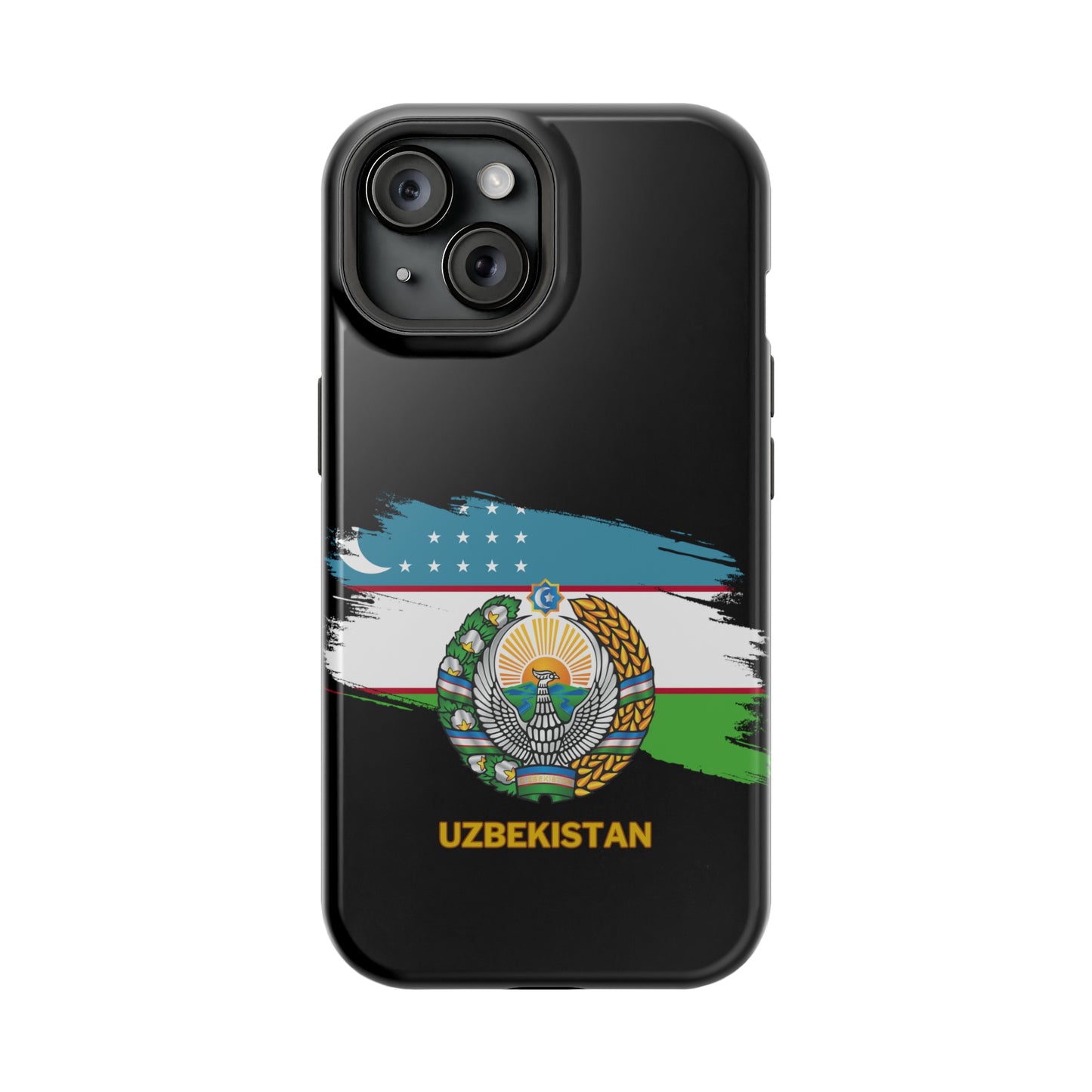 Uzbekistan Flag MagSafe Tough Cases