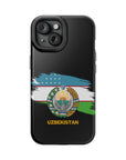 Uzbekistan Flag MagSafe Tough Cases