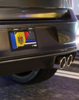 MDA/Law Enforcement Flag Vanity Plate