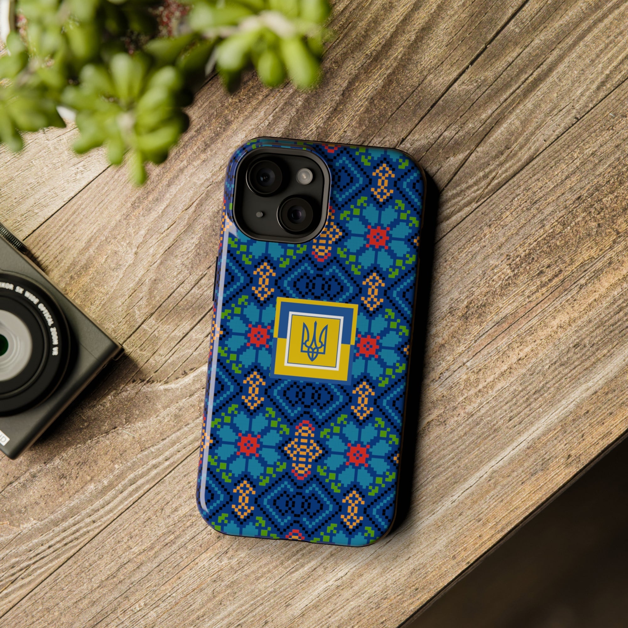 Ukrainian Pattern MagSafe Tough Cases