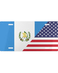 Guatemala Flag Vanity Plate