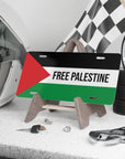 Free Palestine Flag Vanity Plate