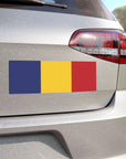 Romania Flag Car Magnet