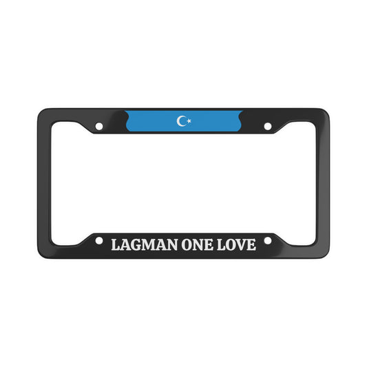 LAGMAN ONE LOVE License Plate Frame