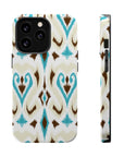 Light Uzbek Ikat MagSafe Phone Case