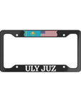 ULY JUZ with flag License Plate Frame