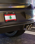 Lebanon Flag Vanity Plate