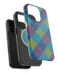 Blue KZ Ornament MagSafe Tough Cases