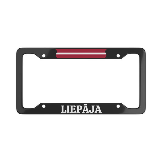 LIEPĀJA, Latvia License Plate Frame