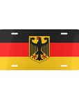 Germany Coat of Arms Flag Vanity Plate