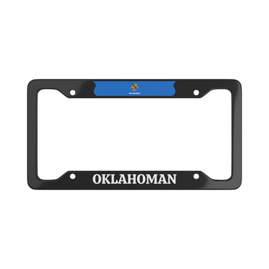 Oklahoman, Oklahoma State, USA License Plate Frame