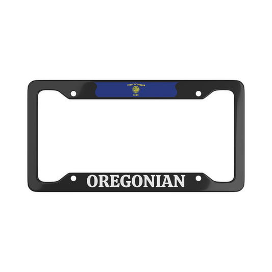 Oregonian, Oregon State, USA License Plate Frame
