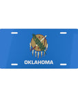 Oklahoma State Flag, USA Vanity Plate