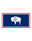 Wyoming Flag Bumper Stickers