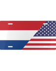 Holland American Flag Vanity Plate