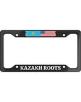 Kazakh Roots License Plate Frame
