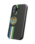 UZB Coat of Arms Flag Stripes Phone Case
