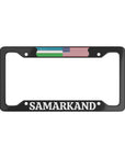 SAMARKAND with flag License Plate Frame