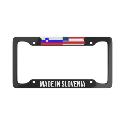 Made in Slovenia USA Flag Car Frame