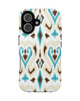 Light Uzbek Ikat MagSafe Phone Case