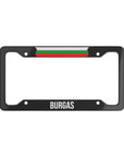 Burgas Bulgaria Flag Car Frame