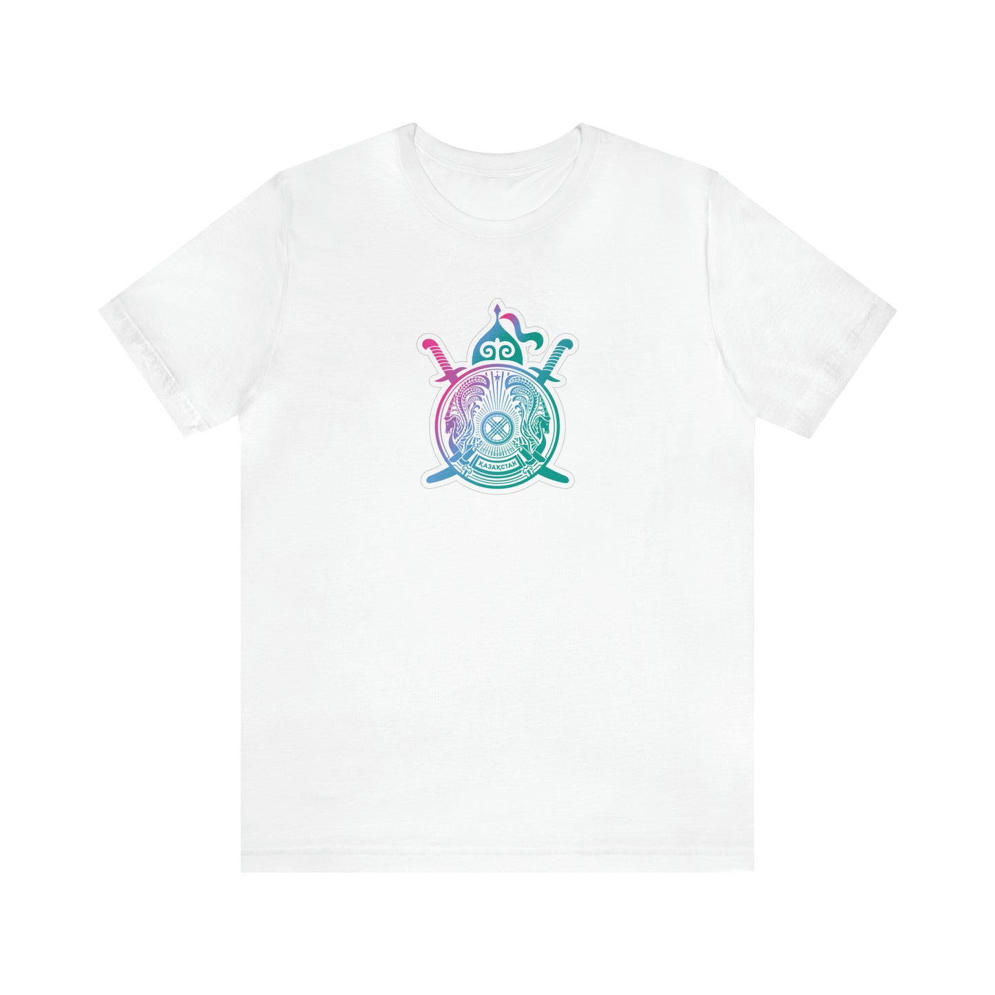Nation KZ Front and Back Unisex Jersey Short Sleeve Tee