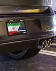 Iran Support Police Flag Vanity Plate