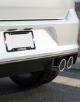 Luxembourg Side Flag Car Plate Frame