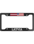 Latvia/USA License Plate Frame
