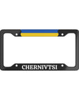 Chernivtsi with flag License Plate Frame