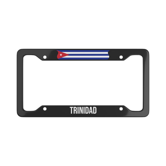 Trinidad, Cuba Car Plate Frame