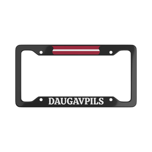 Daugavpils, Latvia License Plate Frame