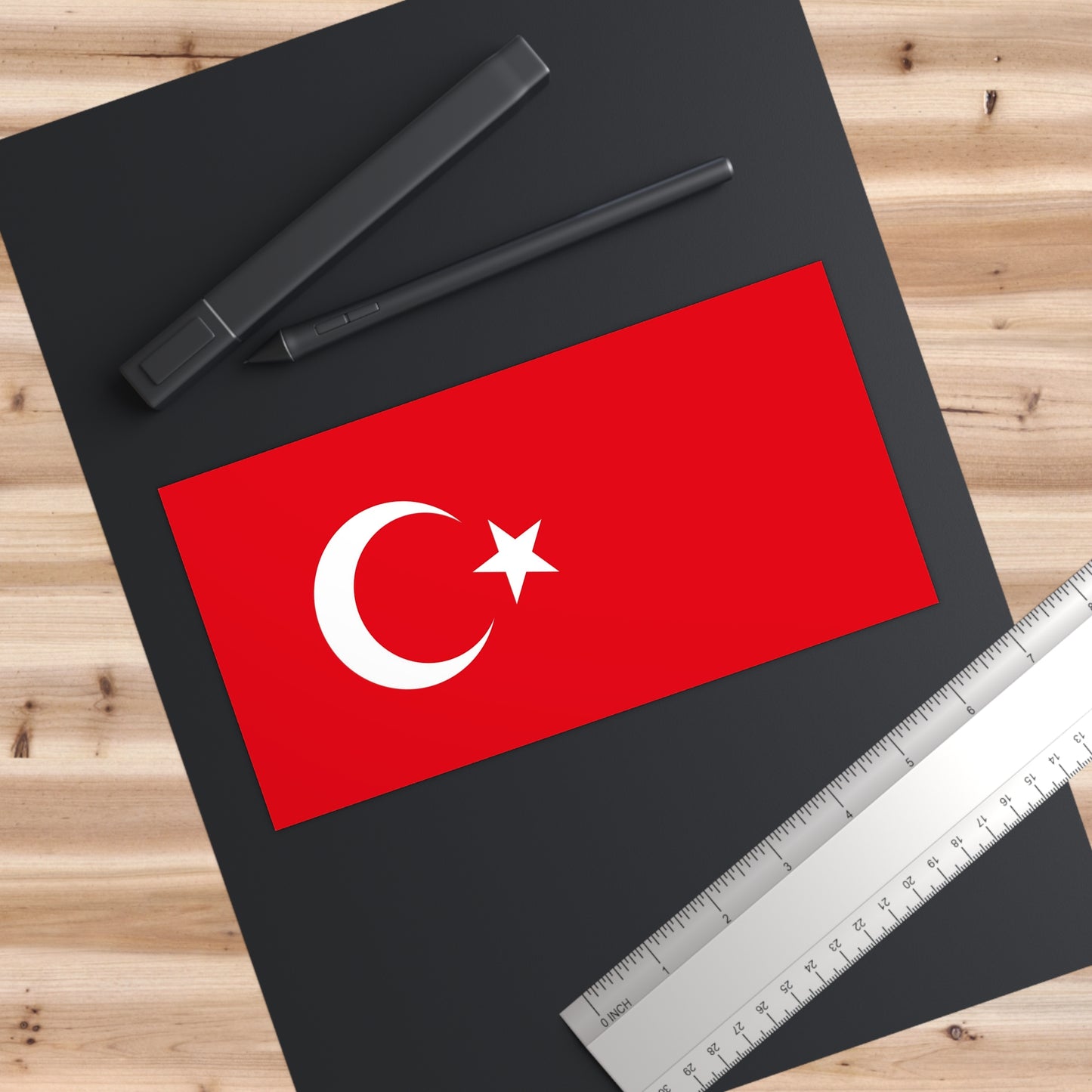Turkey Flag Bumper Stickers