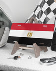 Egypt Flag Vanity Plate
