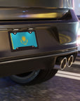 Kazakhstan Flag Vanity Plate
