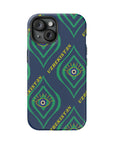 Green Evil Eye UZB Protection MagSafe Tough Cases