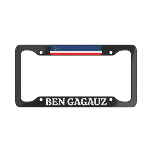 Ben Gagauz License Plate Frame