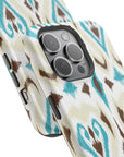 Light Uzbek Ikat MagSafe Phone Case