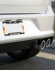 Ossetia Mountains Side Flag License Plate Frame