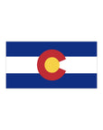 Colorado Flag Bumper Stickers