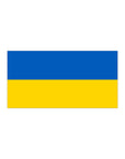 Ukrainian Flag Bumper Stickers