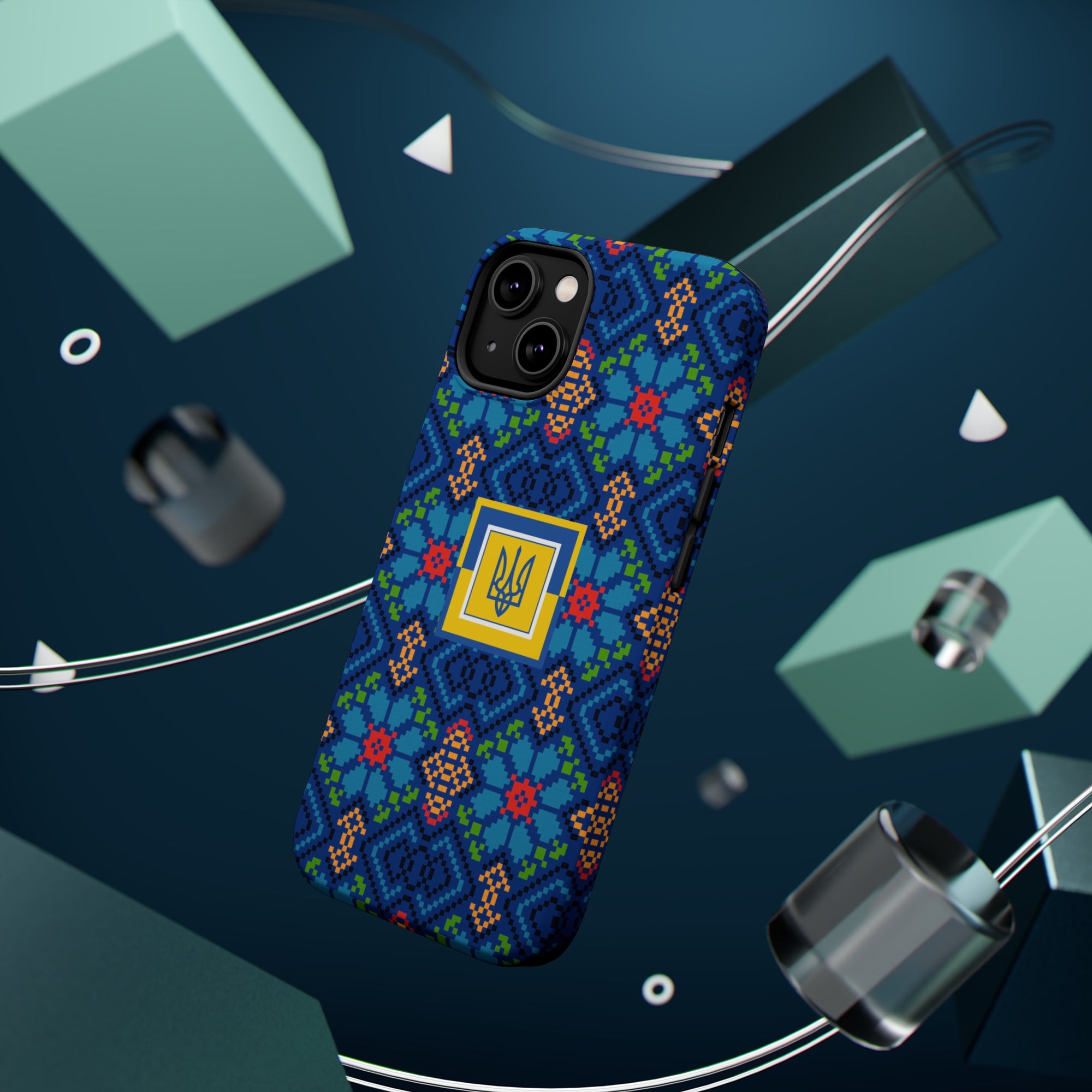 Ukrainian Pattern MagSafe Tough Cases