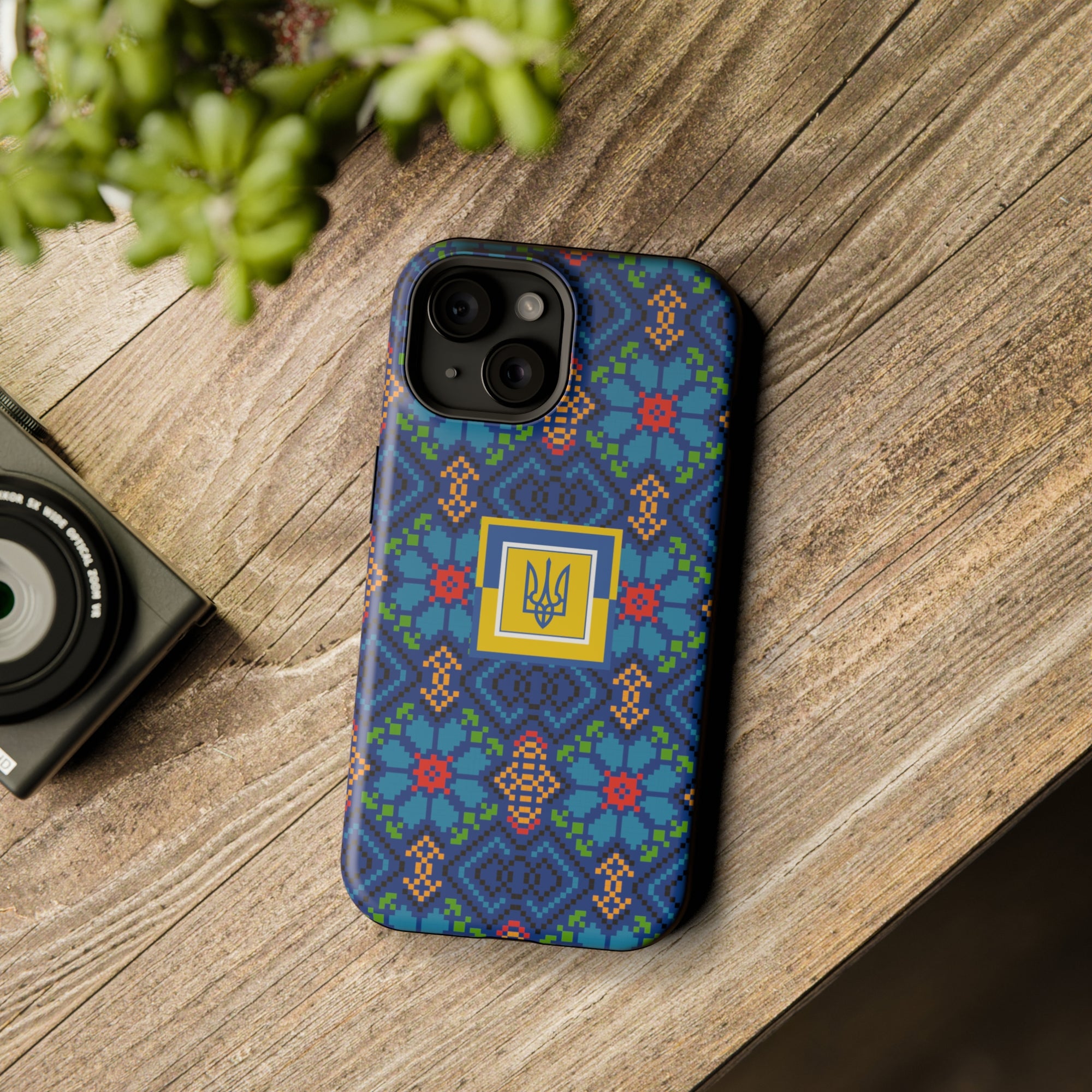 Ukrainian Pattern MagSafe Tough Cases