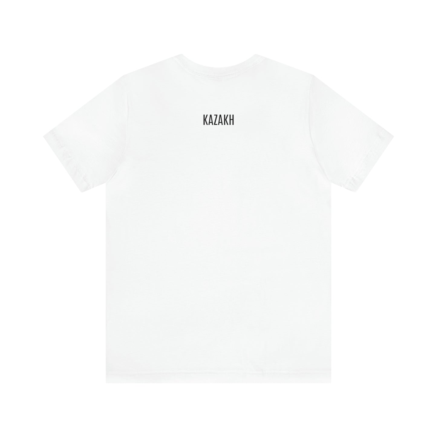 Nation KZ Front and Back Unisex Jersey Short Sleeve Tee