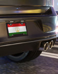 Tajikistan Flag Vanity Plate