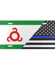 Ingushetia/Law Enforcement Flag Vanity Plate